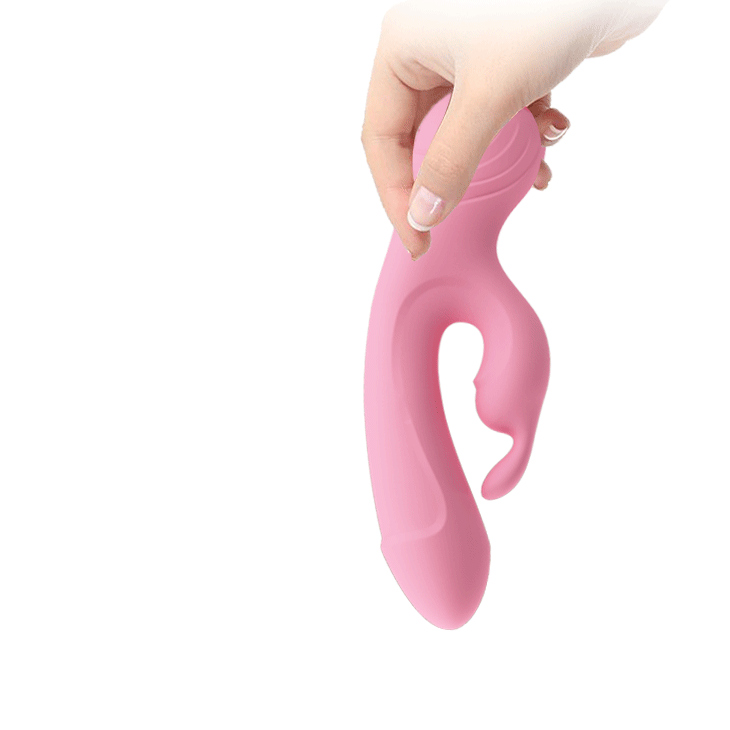 Sexy vibrator sa stimulatorom za klitoris